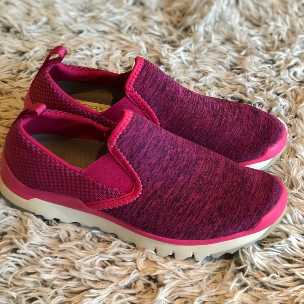 Pink Slip On Walking Sneaker